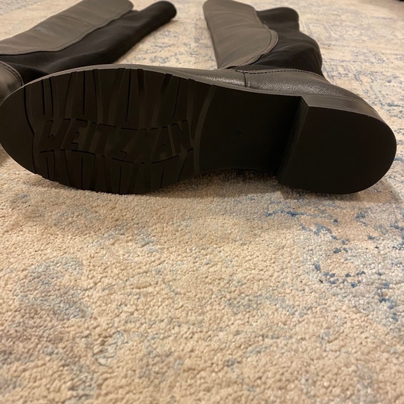 NEW Stuart Weitzman Leather Over The Knee Boot - Picture 3 of 4